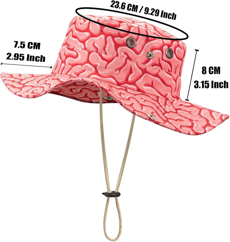 AKMCBSH Trendy Bucket Hat - Comfortable Packable Sun Beach Hat for Women Men, Perfect for Outdoor Activities Travel Hiking - Image 3